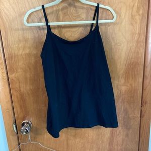 New Torrid black tank top  size 1 (10-12)